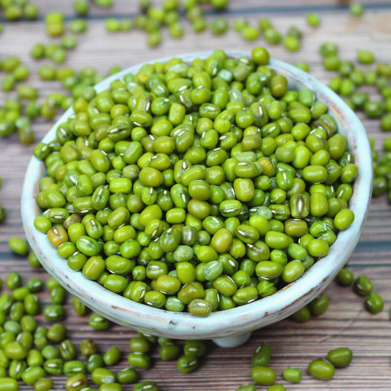 大粒绿豆5斤农家大绿豆可发新鲜豆芽绿豆汤绿豆粥绿豆糕原材料50g 大