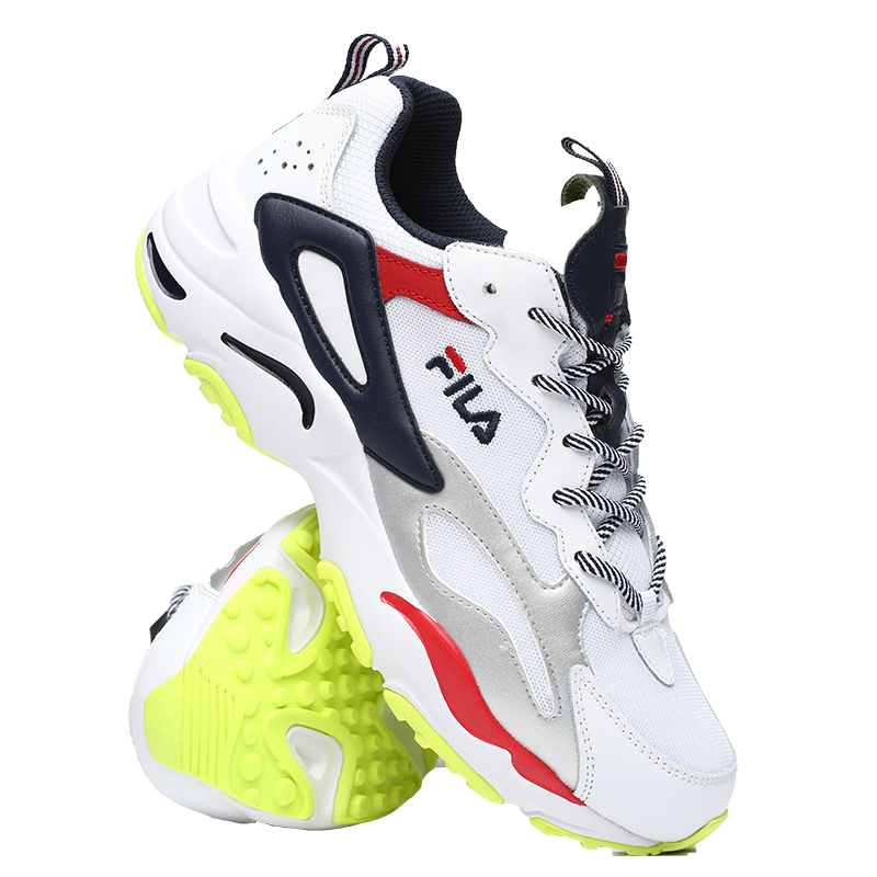 fila斐乐男鞋舒适运动鞋流行透气休闲鞋ray tracer 时尚撞色 街头潮流