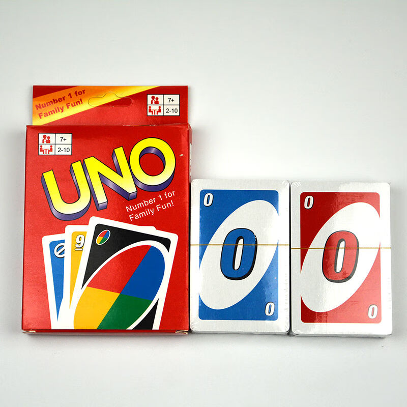 晟帆特惠 铜版纸uno优诺牌桌游 加厚版 水晶透明防水版 厂家直销 uno