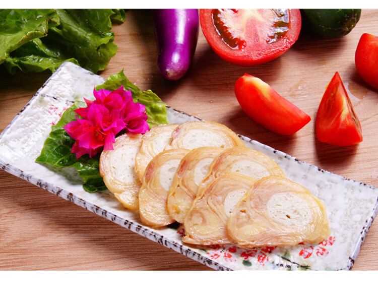 7折 闽南鸭皮卷 福建皮蛋卷 鲍鱼卷开袋即食 蛋黄鸭卷 冷盘熟食特色菜