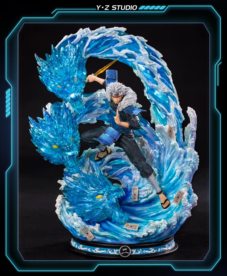 qiulang手办动漫火影忍者二代目千手扉间模型gk雕像二次模玩预订cs