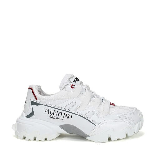 valentino华伦天奴男鞋牛皮印花老爹鞋 kcm 欧码40【图片 价格 品牌