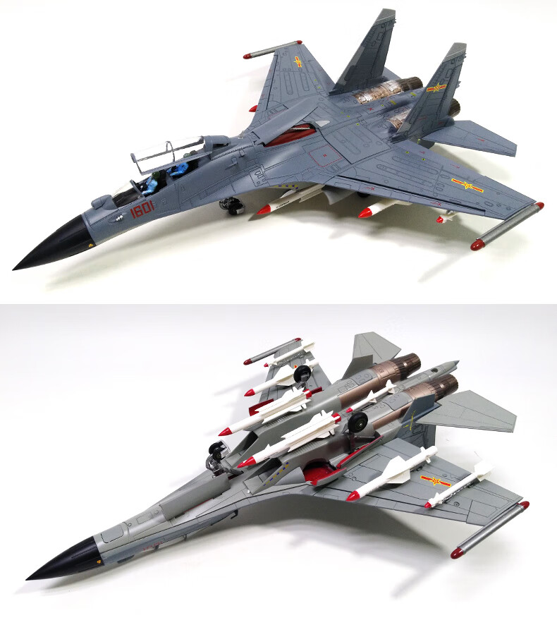 歼16战斗机模型1:48 1:72/48歼16飞机模型仿真合金属歼十六j16战斗机