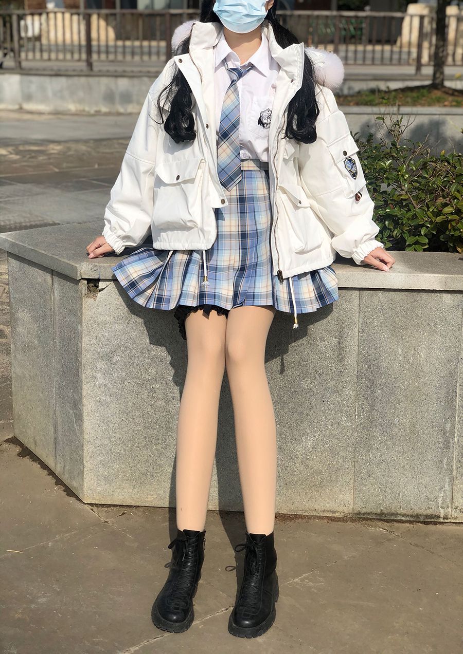 光腿神器秋冬季加绒加厚双层打底裤丸子酱jk超自然光腿神器~秋冬加厚