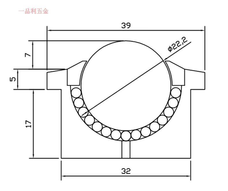 牛眼轴承内部结构图片