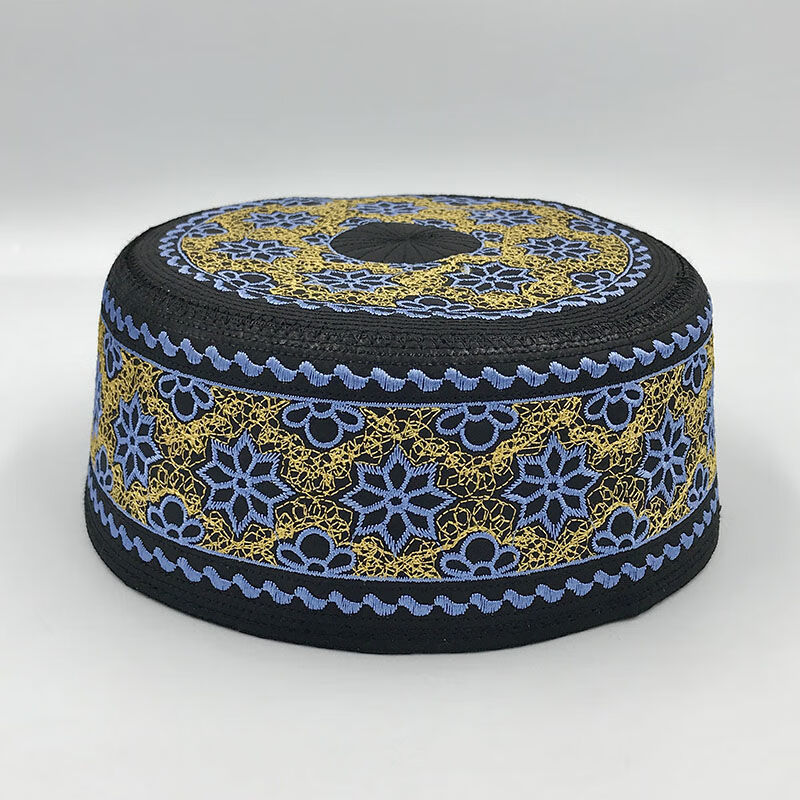 玛拉米新品回民帽新款回族男人礼拜帽子宁夏特色西北小白甘肃回民青海