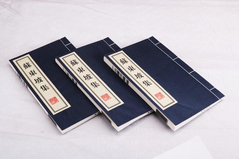 苏东坡集 苏东坡苏轼诗词文集 选集选注 国学经典 宣纸线装书籍 一函