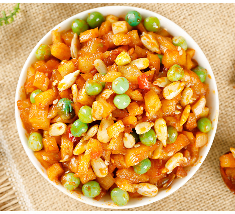 五仁酱丁整箱10斤酱腌菜下饭菜味咸菜八宝泡菜伍萝卜商用 袋装5斤