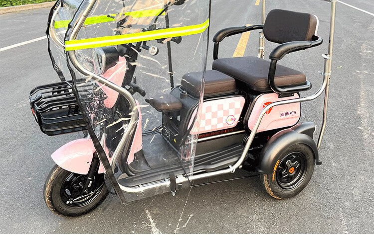 适用于三轮车雨棚雅迪乐酷车篷电动车棚遮雨蓬遮阳防电瓶车新款 手动