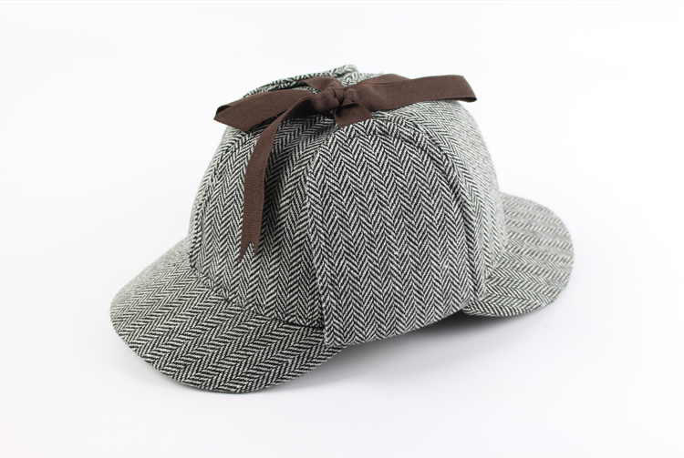 ins抖音同款神探夏洛克同款猎鹿帽福尔摩斯帽子皮卡丘侦探帽卷福