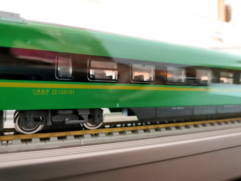 复兴号动力集中动车模型chr3仿真合金高铁模型和谐号1