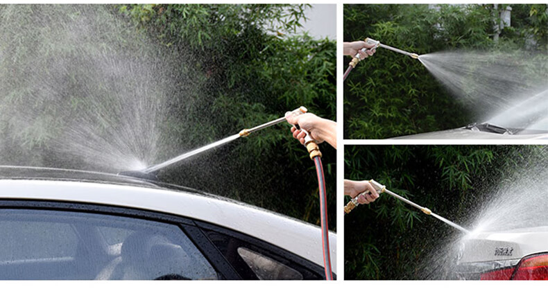 适用于家用简易加压洗车水枪自来水高压增压家用洗车高压力水抢刷车