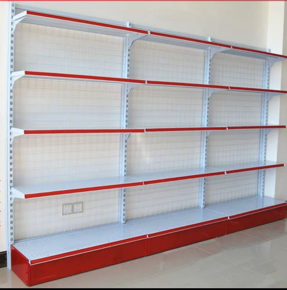 珑伟超市货架批发便利店小卖部单面文具药店渔具店展示架商店货架超市