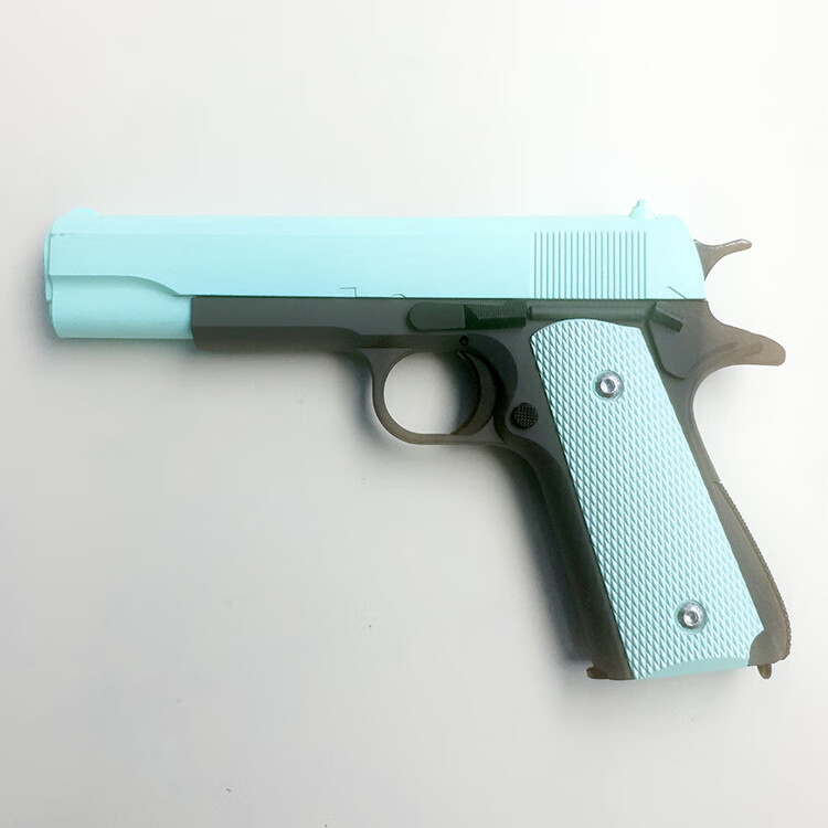 新款空挡快拆玩具枪抛壳格洛克快拆空仓挂机发射软弹m1911手拉q1男孩