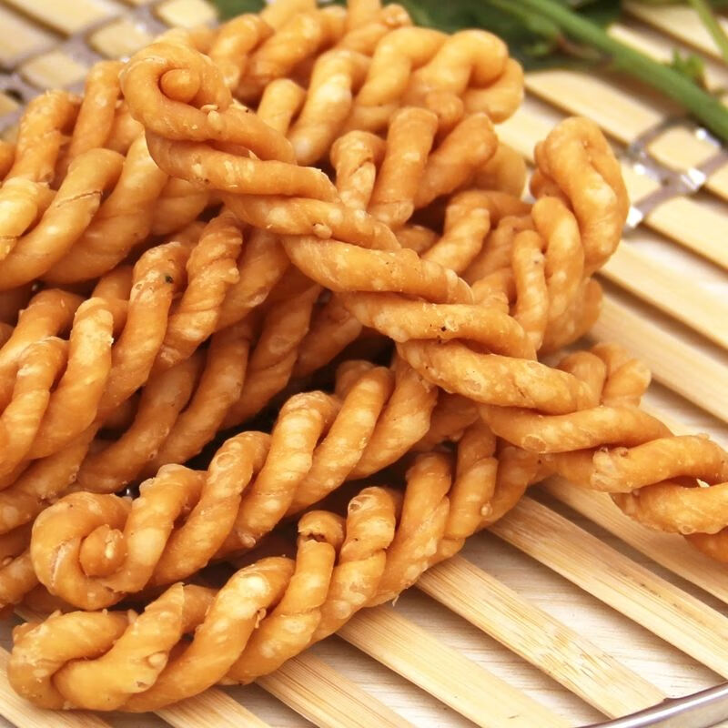 麻花零食面包麻花咸味民权贡麻花香酥焦脆清真零食手工非天津山西稷山