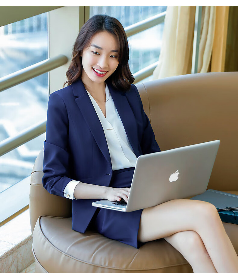 怡情姿商务套装女职业装套装新款时尚气质经理教师西服正装女酒店工作