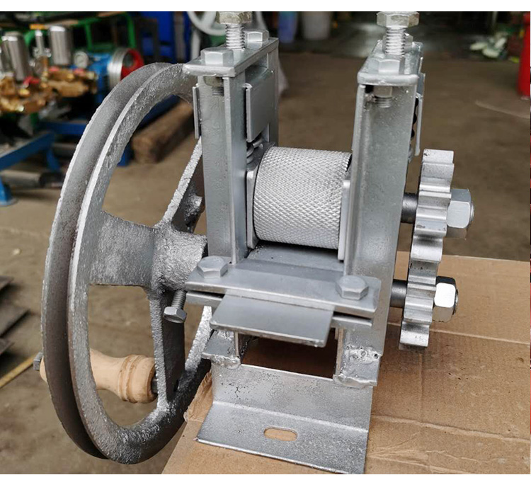 小型手摇破篾机开篾片机手动竹条分层机破竹机家用竹片加工分层机手摇