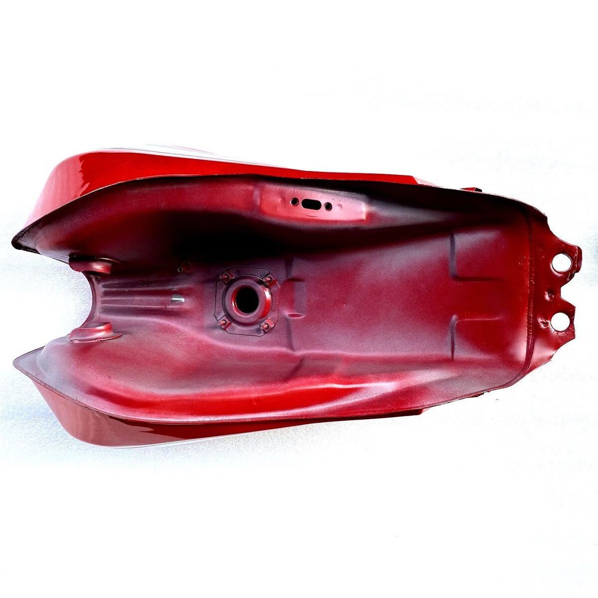 适用大阳大运摩托车配件dy125-5d dy150-21h悦虎油箱 红色油箱【图片