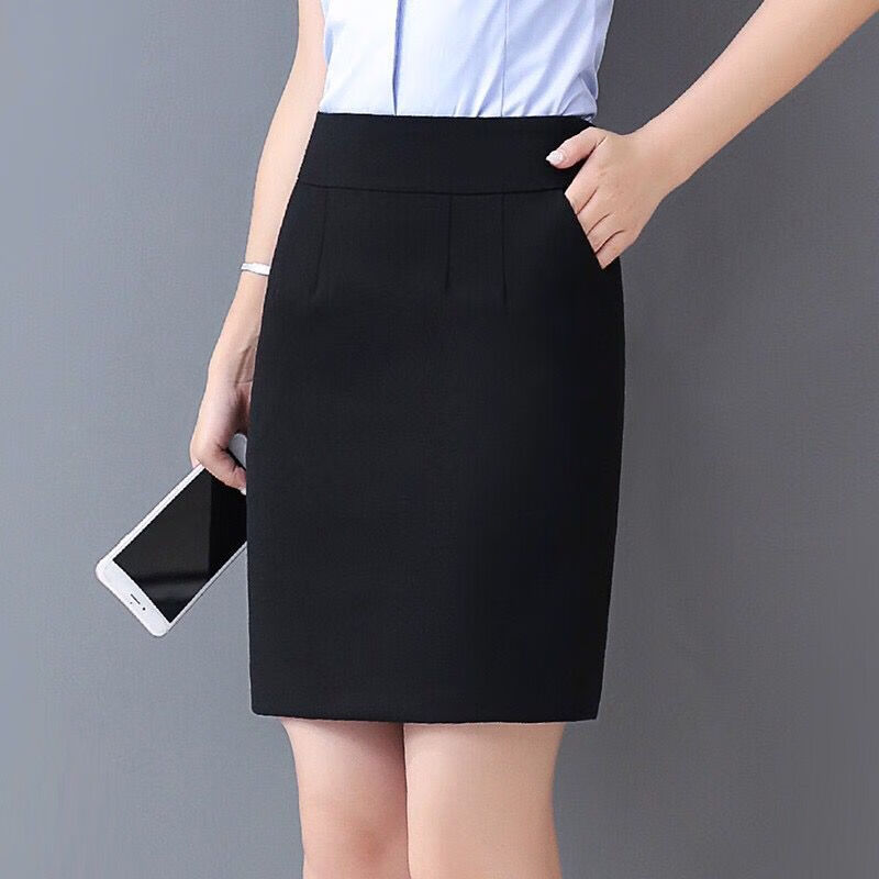 拉夏贝尔la品牌特价春夏职业裙半身裙女一步裙包臀短裙包裙西装裙工作