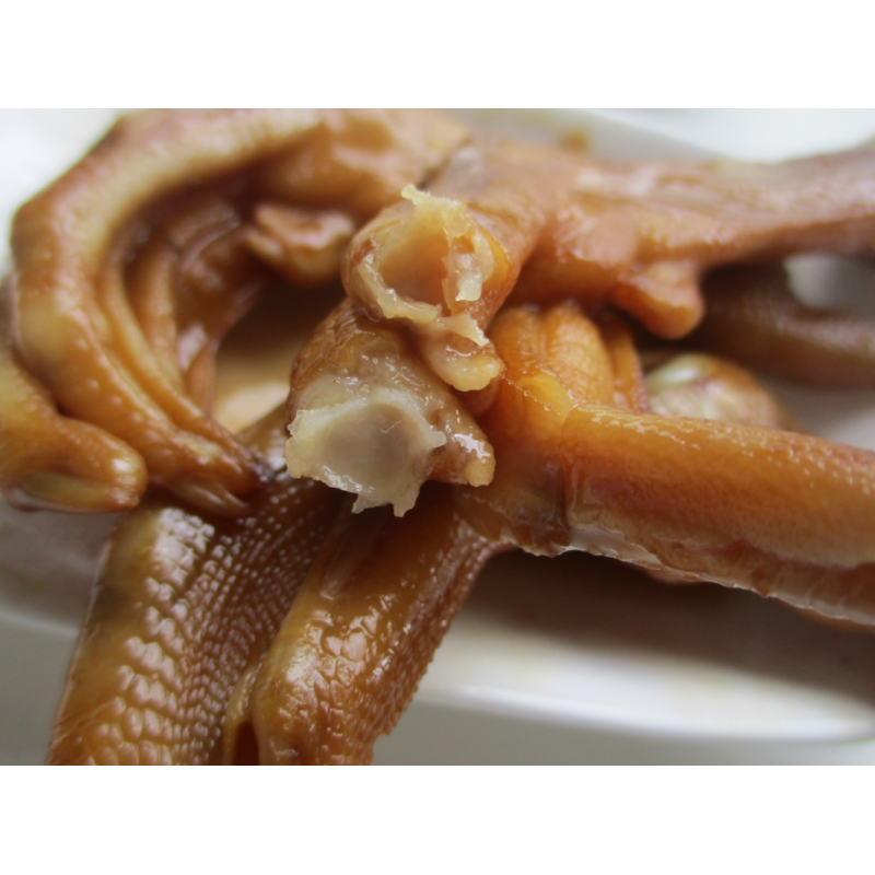 福建龙岩永定下洋特产灿丰泡鸭爪25g20支微辣口味20个