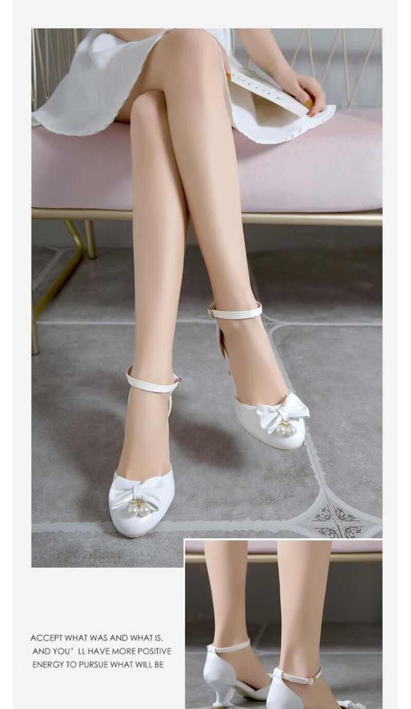 燕珺 儿童高跟鞋儿童高跟鞋女童鞋春秋细跟表演出公主鞋11岁女大童鞋