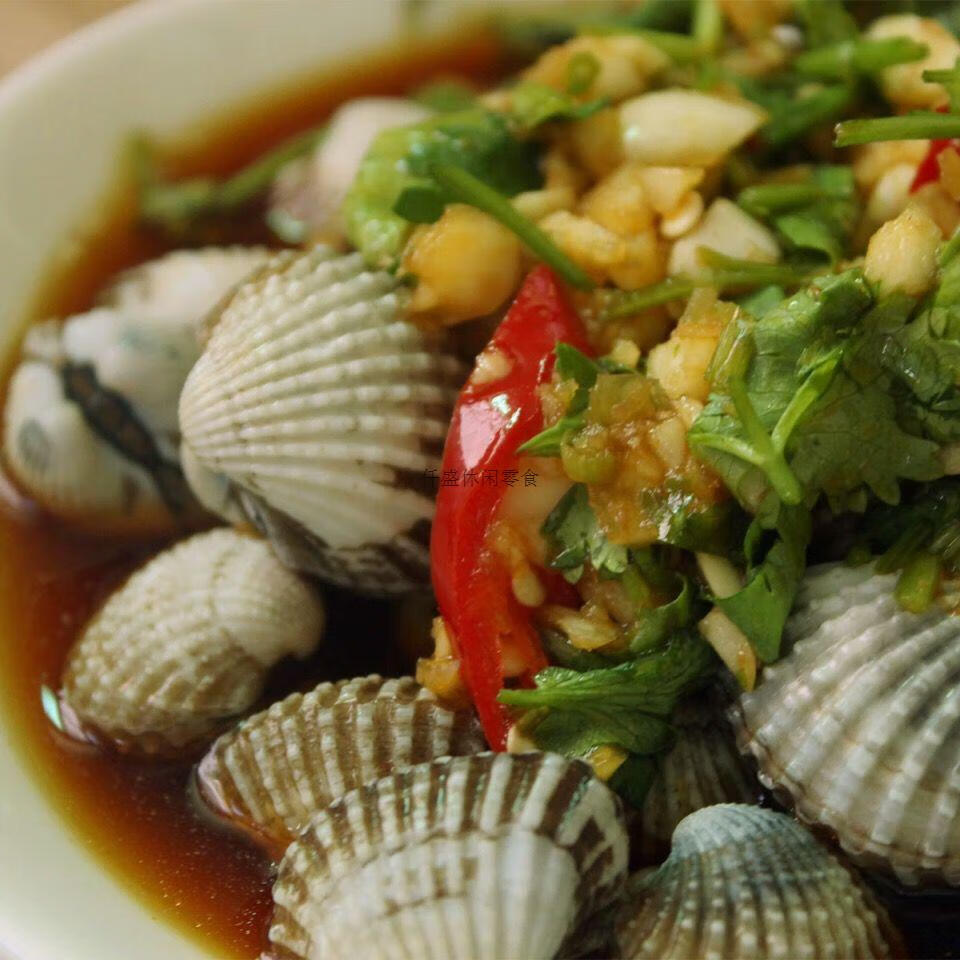 潮汕腌血蛤500g1500g网红酒料腌珠蚌毛蚌潮州特产当天腌制血蚌生腌