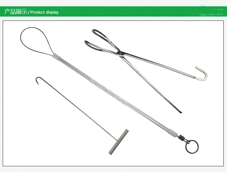 猪用助产设备不锈钢兽用助产绳钩钳套装母猪用难产工具助产器具 猪