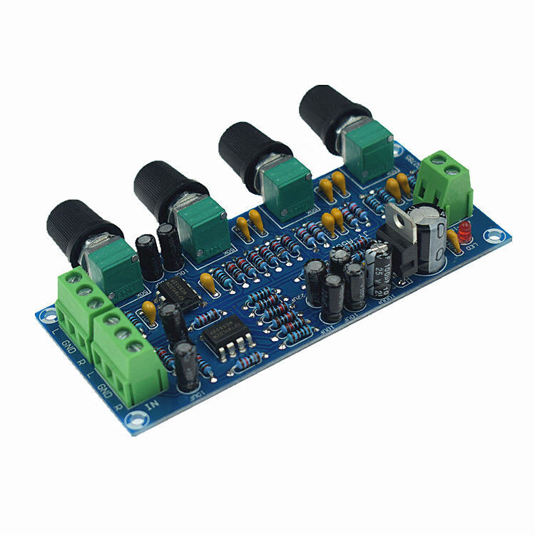 适用于ne5532发烧级调音板 音调功放板 前级板 功放前置板高低音调节