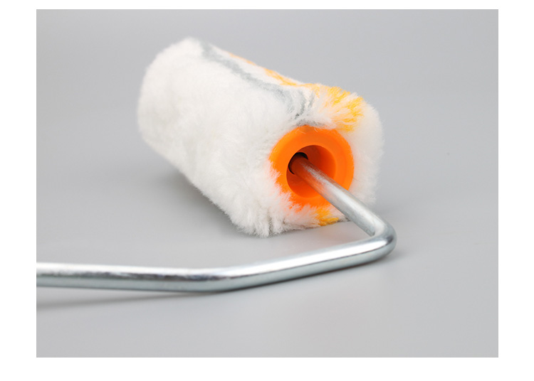 现货秒发4寸6寸小滚筒刷油漆小型边角滚刷头涂料乳胶漆滚芯迷你白佑