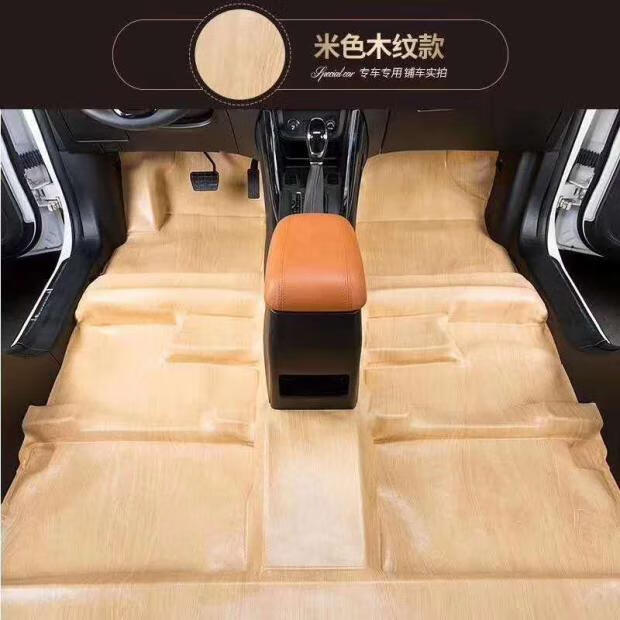 大众汽车地胶地革地垫朗逸宝来新捷达新桑塔纳凌渡polo速腾行定制米色