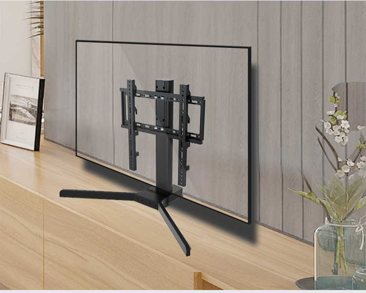 桌面艺术支架led50/55k5500u 50a7f通用海信电视底座 37-65桌面通用