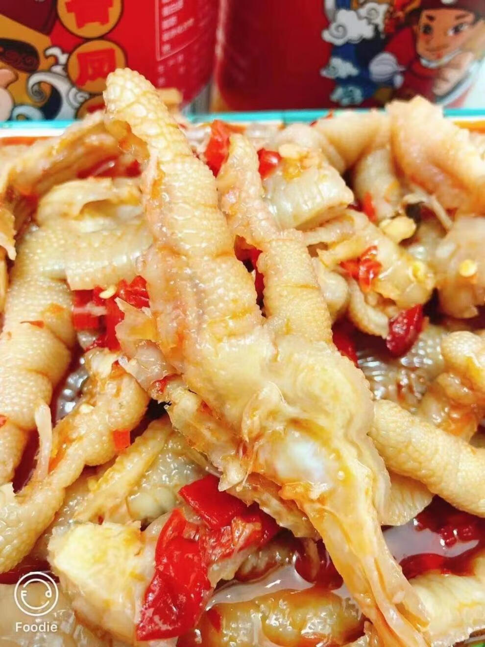 状元蔡无骨鸡爪状元蔡无骨鸡爪酸辣酸甜口柠檬剁椒网红罐装零食凤爪