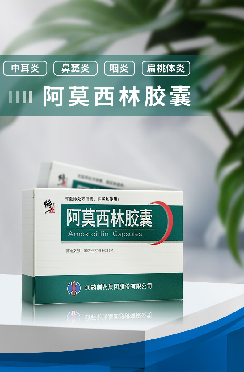 修正 阿莫西林胶囊 0.