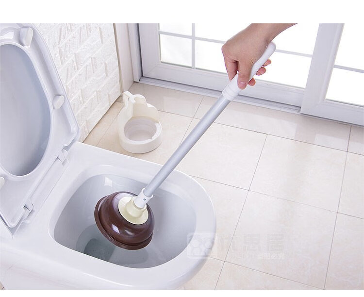 疏通马桶的皮搋子带底座马桶皮搋子厕所管道堵塞疏通器家用通下水道