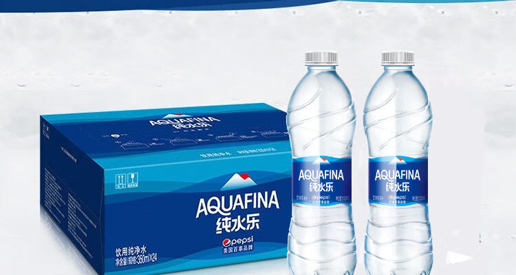 百事纯水乐550ml1224瓶饮用纯净水矿泉水整箱量贩装24瓶纯水乐