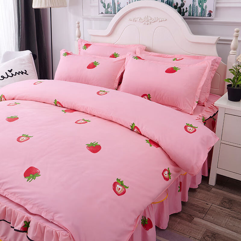 涵羞草被套单件单双人被罩磨毛被单15m18x20米蝴蝶谷200230cm被套