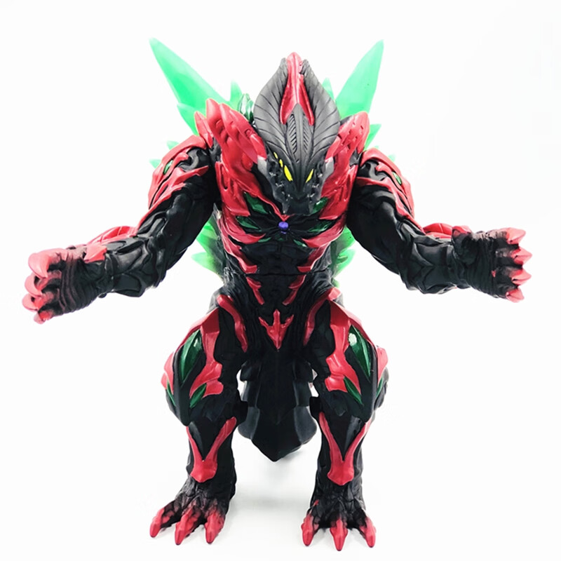 豪华版奥特曼怪兽系列大号皇帝电弧贝利亚软胶可动人偶玩具 萨乌鲁斯