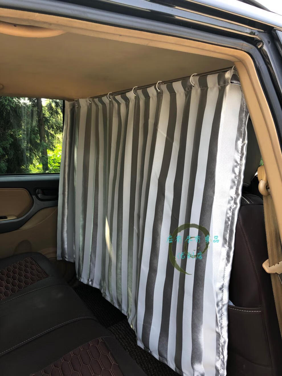 适用于汽车隐私帘车内前后排商务车suv越野车轿车防风面包车空调隔断