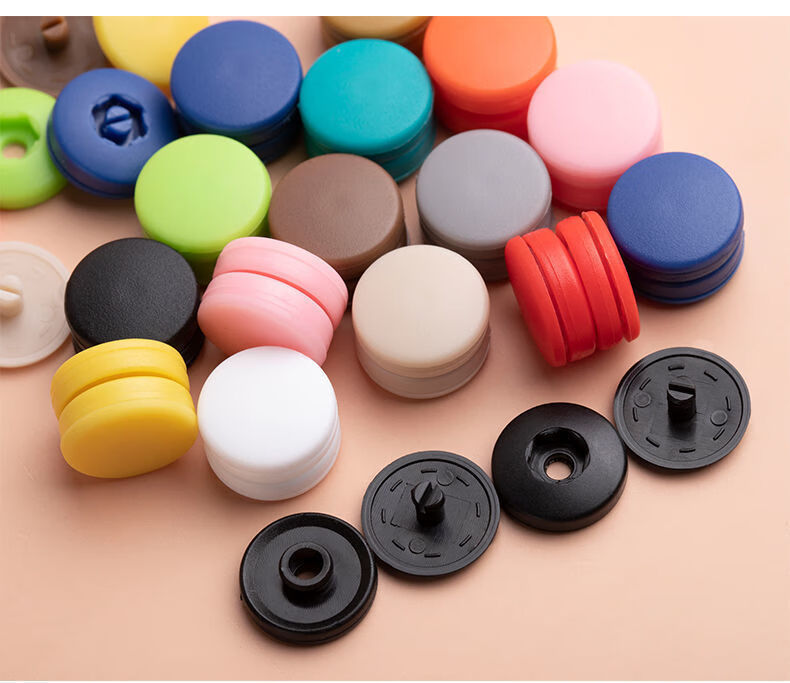 子母扣免工具儿童衣服摁扣字母扣免缝扣子四合扣宝宝衣物扣塑料按扣