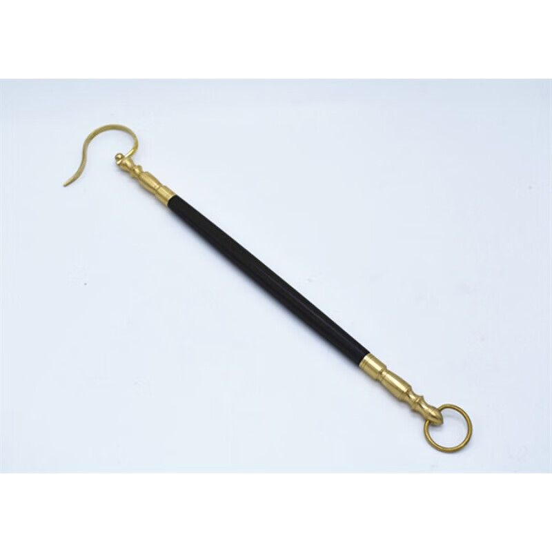 京选推荐鸟笼挂杆挂钩鸟笼配件乌木红木挂杆不锈钢伸缩加长鸟用品小号