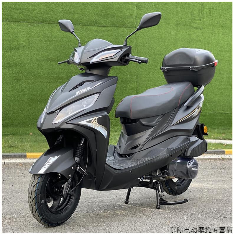 风行125cc国四电喷踏板摩托车燃油整车可上牌省油双碟刹雅马哈款二代