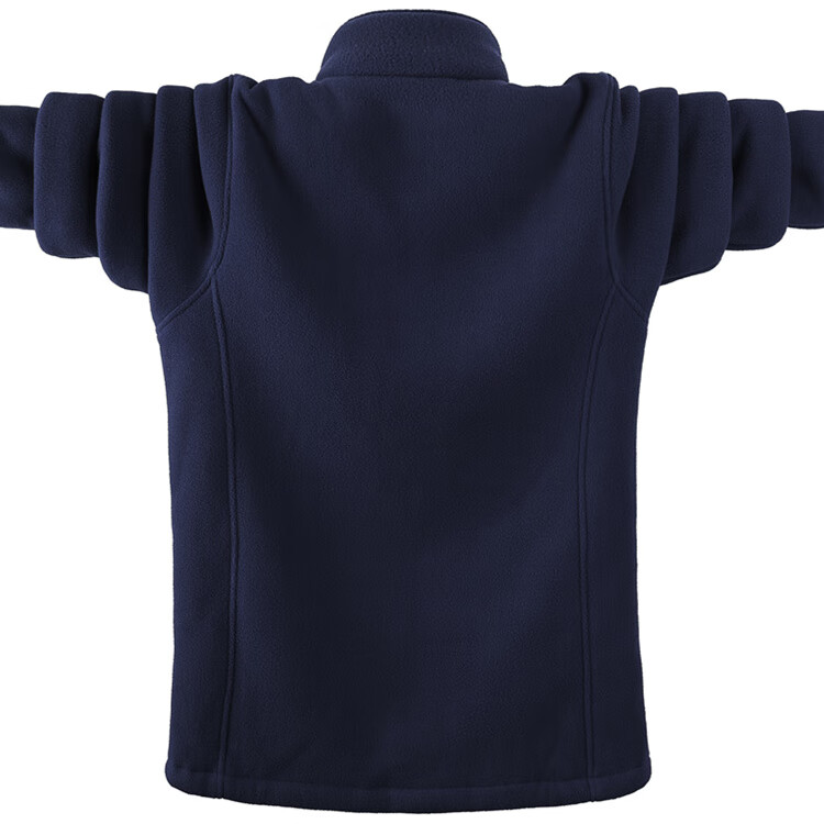 厚衣服男肥大胖子冬季宽松加绒加厚夹克休闲保暖抓绒外套加肥立领肥佬