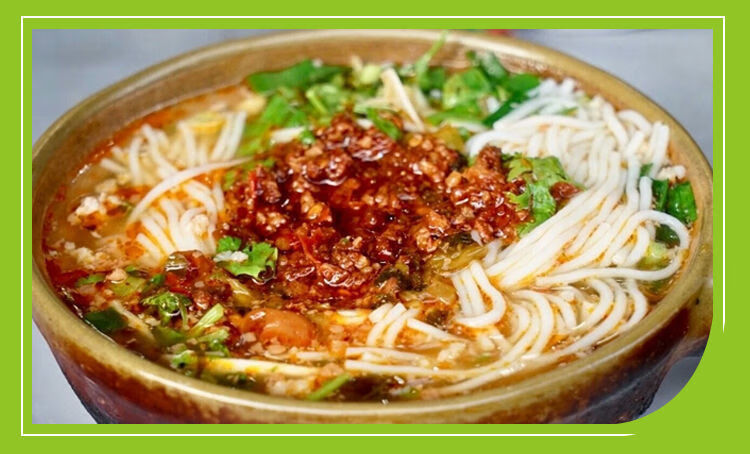 云南过桥米线昭通自煮半干米线细米粉粗速食真空袋装特产 细米线1.