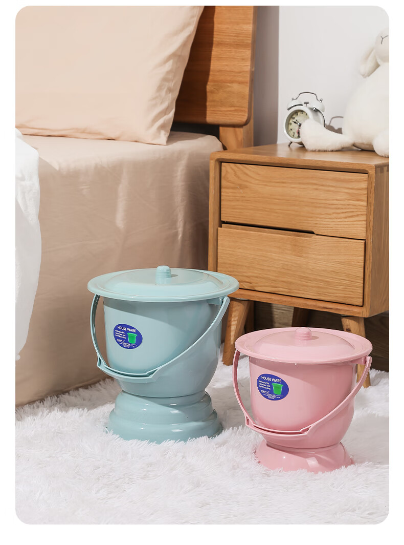 蜜云森痰盂成人痰盂尿桶尿便盆尿罐夜壶加厚带盖手提家用起夜女成人