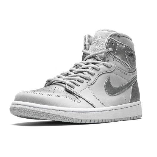 air jdan 1 aj1 og japan 东京限定 白银灰金属dc1788-029 男 dc1788