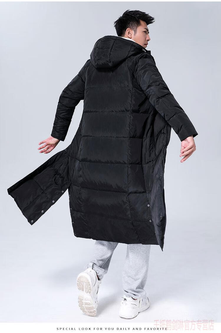 千纸鹤国际大牌进口高质量高品质中戏羽绒服校服明星同款艺考到脚踝