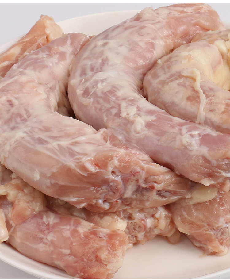 中通5斤新鲜鸡脖冷冻带皮鸡脖鸡脖皮去皮鸡脖烧烤卤味食材 5斤带皮鸡