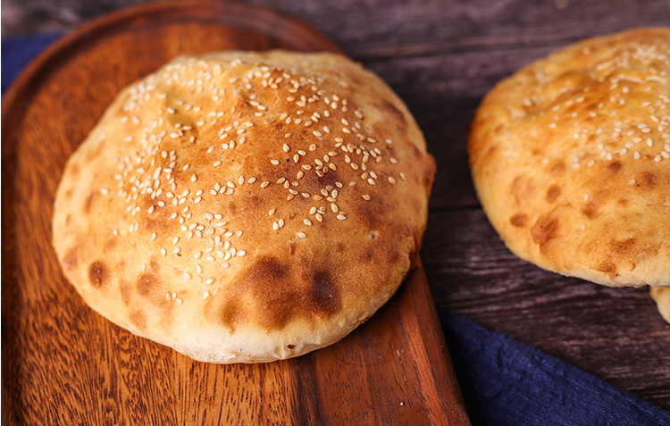 河南特产土吊炉烧饼高炉火烧五香芝麻饼馍1250g10咸香