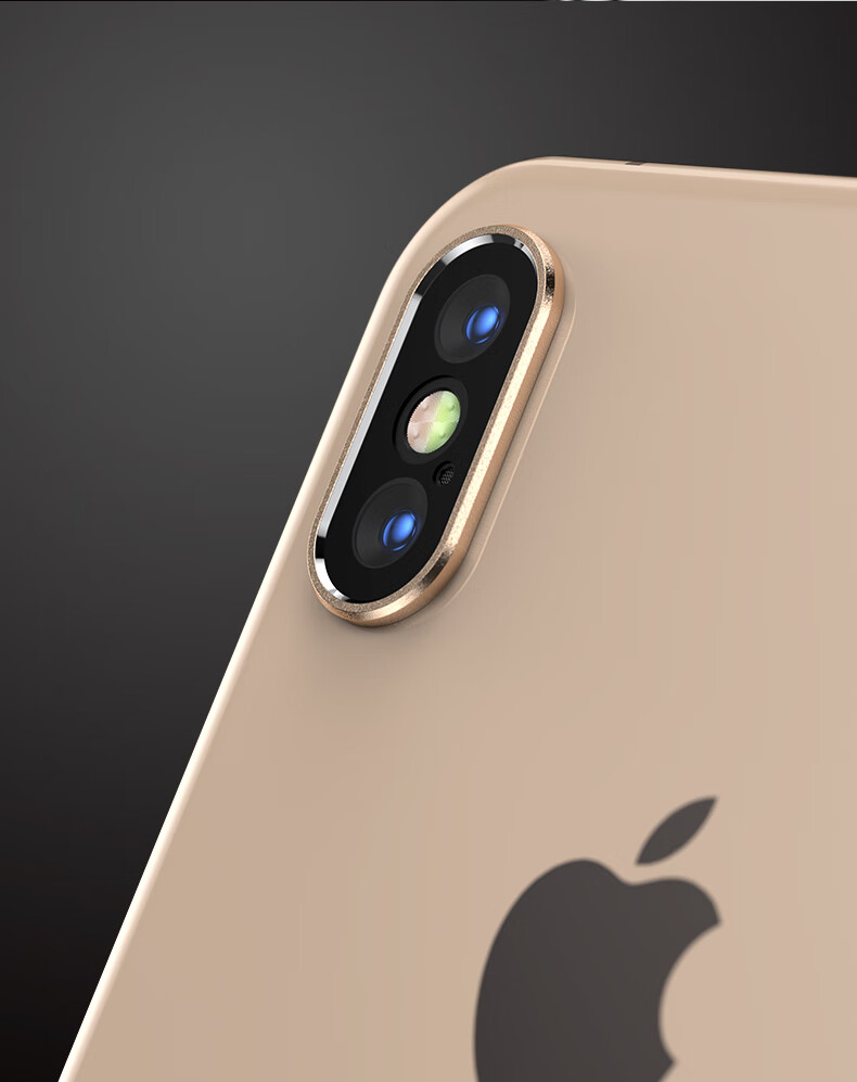 苹果x镜头膜xs后置摄像头保护膜max镜头保护圈金属iphonex镜头膜xs防