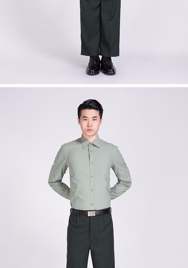 新款07式男款长袖陆衬衣春秋内衬服索絮军迷休闲衬衫 空内衬 165/84